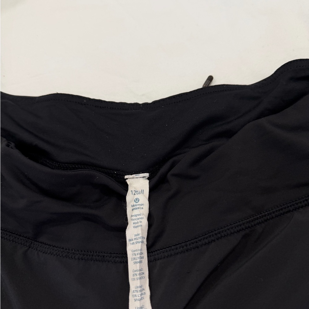 Lululemon Black Tennis Skirt - Picture 9 of 10
